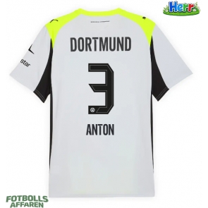 Borussia Dortmund Waldemar Anton #3 Bortatröja 2025-26 Kortärmad